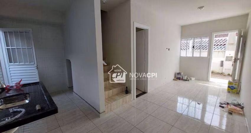 Sobrado à venda, 74 m² por R$ 320.000,00 - Caiçara - Praia Grande/SP