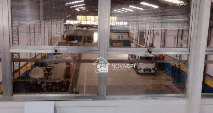 Galpão, 2100 m² - venda por r$ 6.600.000,00 ou aluguel por r$ 30.000,00/mês - centro - santos/sp
