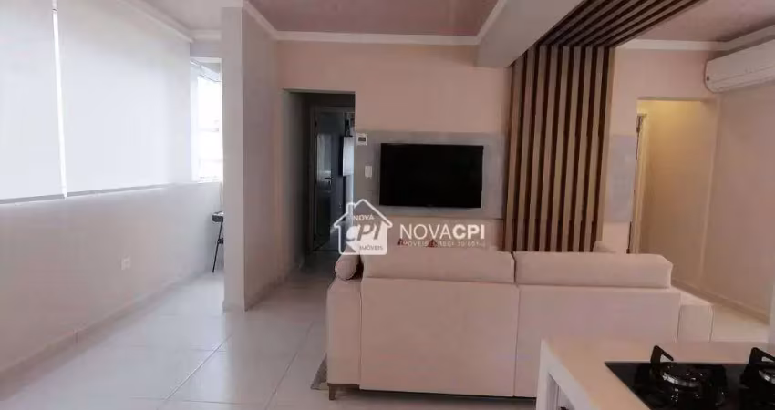 Apartamento com 2 quartos para  venda na vila guilhermina praia grande/sp