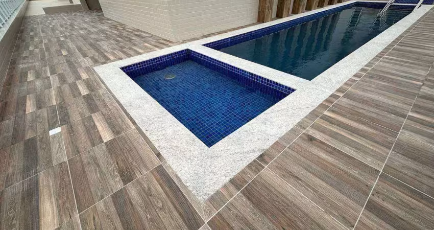 Apartamento com 2 quartos canto do forte em praia grande/sp