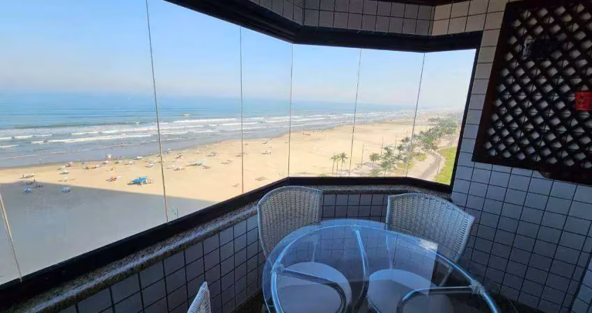 Apartamento com vista mar 3 quartos em praia grande sp