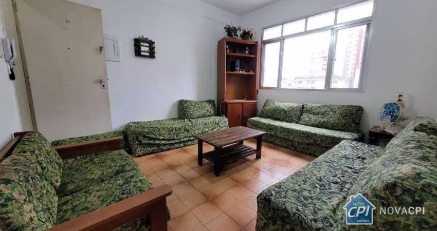 Apartamento na guilhermina em praia grande com 1 quarto