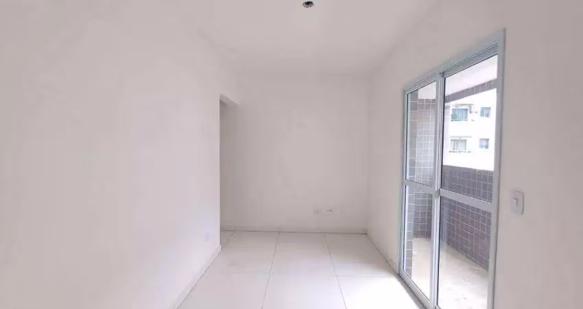 Apartamento com 1 quarto no canto do forte em praia grande/sp