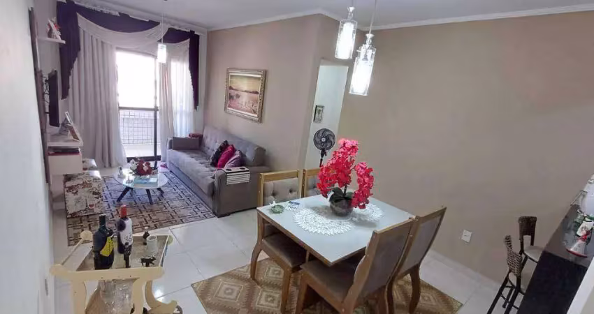 Apartamento com 2 quartos na vila guilhermina em praia grande/sp