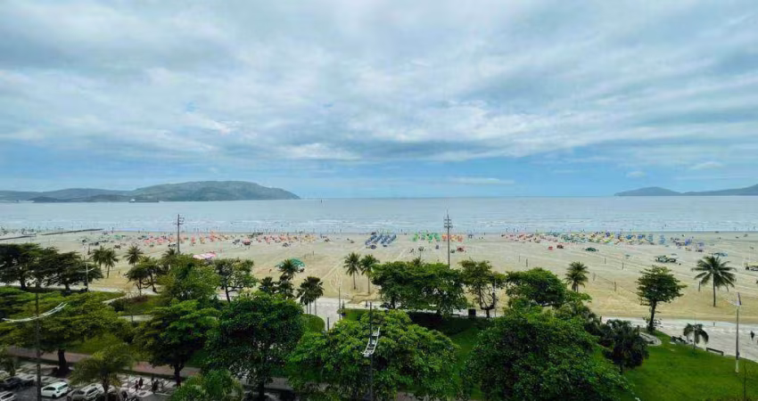 Apartamento de Alto Padrão Porteira Fechada com 3 Quartos em Santos