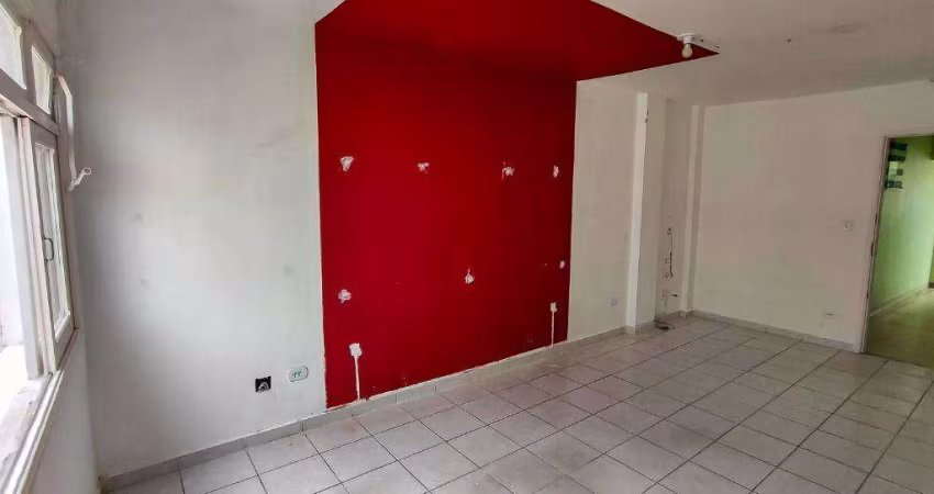Sala para alugar com 36m² no Boqueirão em Praia Grande/SP