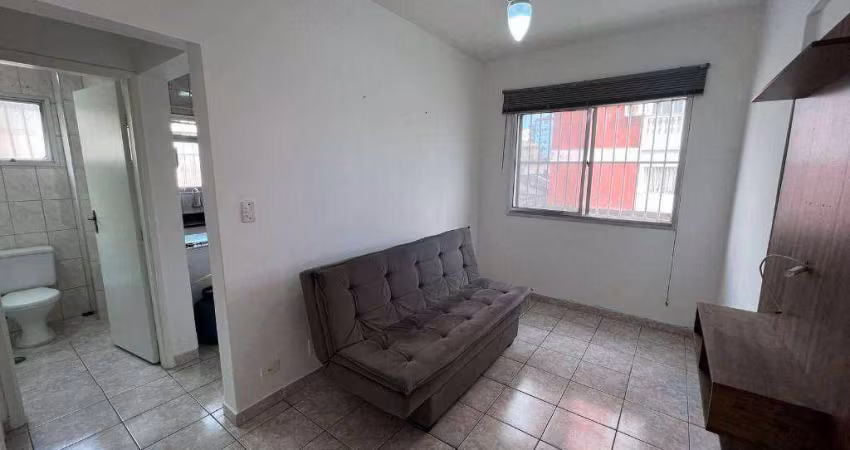 Apartamento com 1 Quarto Canto do Forte na Praia Grande/SP