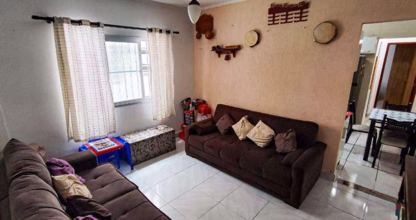 Apartamento Semi mobiliado com 1 Quarto no Boqueirão em Praia Grande/SP