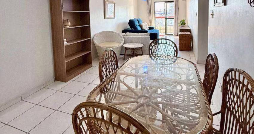 Apartamento à venda com 2 dormitórios, sendo 1 suíte, com vista para o mar na Praia Grande/SP