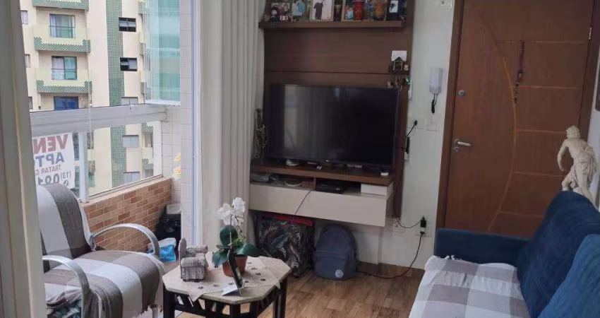 Apartamento à venda com 1 Quarto no bairro Guilhermina, Praia Grande – SP.