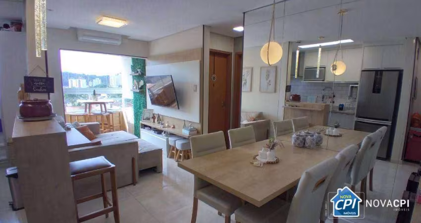 Apartamento Mobiliado com 2 Quartos (1 Suíte), Lazer Completo e Vaga – Canto do Forte, Praia Grande, a 800m da Praia