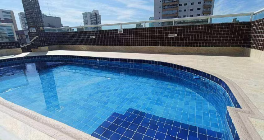 Apartamento à venda com 2 dormitórios, 1 suíte, sacada e área de lazer completo