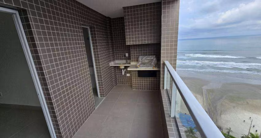 Apartamento à venda na Vila Balneária, Praia Grande/SP – 2 dormitórios, suíte, sacada com vista para o mar e lazer completo!