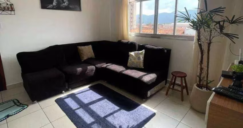 Partamento mobiliado para locação no caiçara com 1 quarto e sacada
