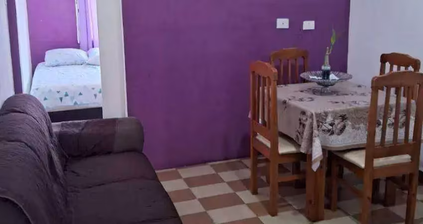 Kitnet com 1 quarto no canto do forte em praia grande/sp