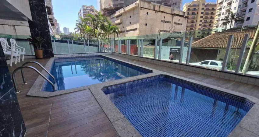 Apartamento com 1 quarto no caiçara em praia grande/sp