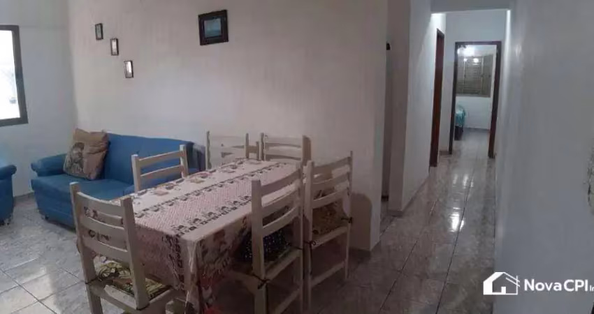 Apartamento pé na areia com 2 quartos na  aviação em praia grande/sp