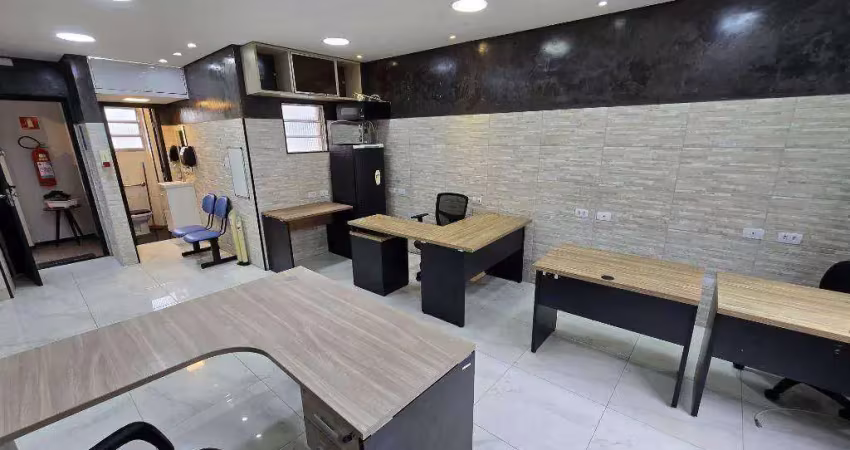 Sala comercial com 1 sala para alugar na Travessa Vicente Demasi, Boqueirão, Praia Grande