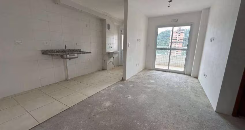 Apartamento com 2 quartos canto do forte na praia grande/sp