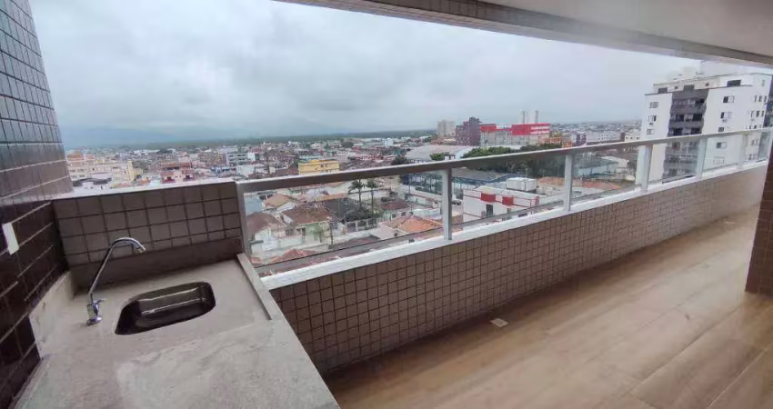 Apartamento com 2 quartos na tupi em praia grande/sp