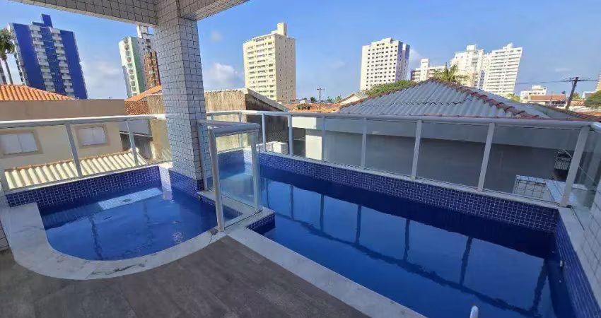 Apartamento com 2 quartos no maracanã em praia grande/sp