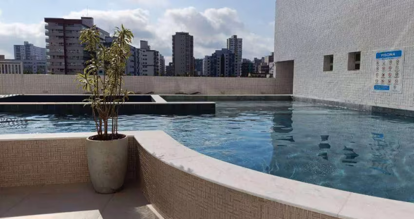 Apartamento com 2 quartos na aviação em praia grande/sp
