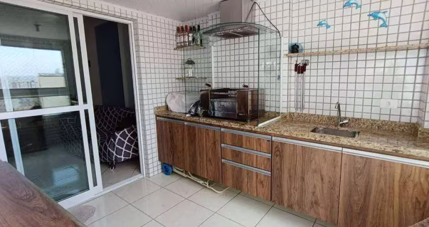 Apartamento com 2 quartos na tupi em praia grande/sp