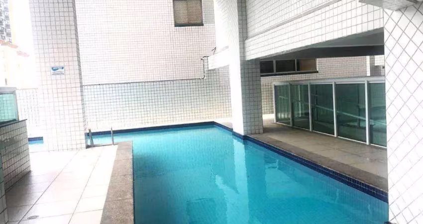 Apartamento com 2 quartos na vila guilhermina em praia grande/sp
