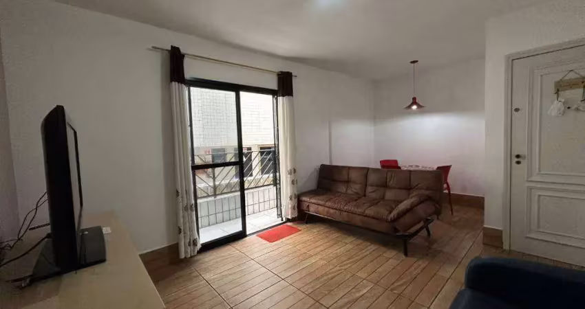 Apartamento à venda na praia grande – 1 quarto amplo com sacada a 200m da praia