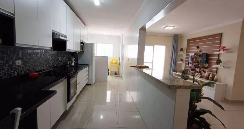 Apartamento mobiliado na tupi – 3 suítes, sacada ampla e lazer completo em praia grande