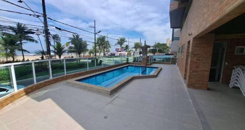Apartamento frente mar no boqueirão – 3 quartos, 2 suítes, mobiliado e lazer completo