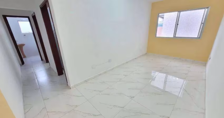 Apartamento 1 dormitório reformado a 200m da praia em praia grande