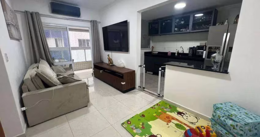 Apartamento alto padrão mobiliado na guilhermina em praia grande/sp
