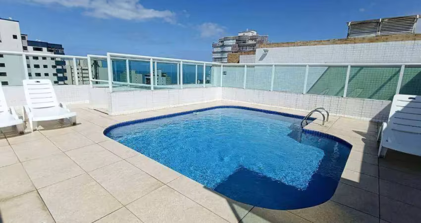 Apartamento com 2 quartos na guilhermina em praia grande/sp