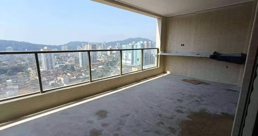 Apartamento alto padrão com 3 quartos no canto do forte em praia grande/sp