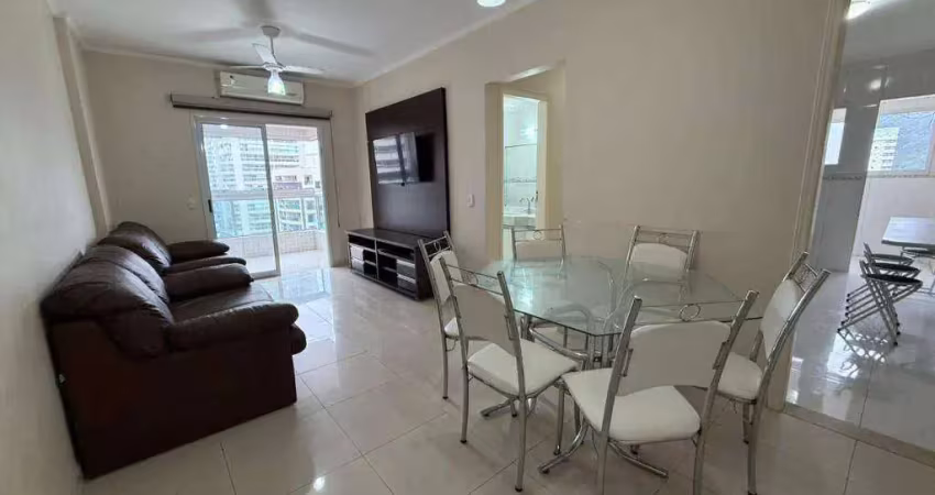 Apartamento no canto do forte em praia grande – 2 quartos, suíte, sacada gourmet e vista mar
