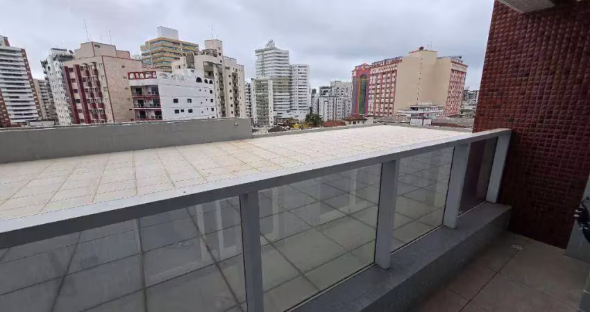 Sala comercial para locação no boqueirão, praia grande – prédio novo e moderno próximo à praia