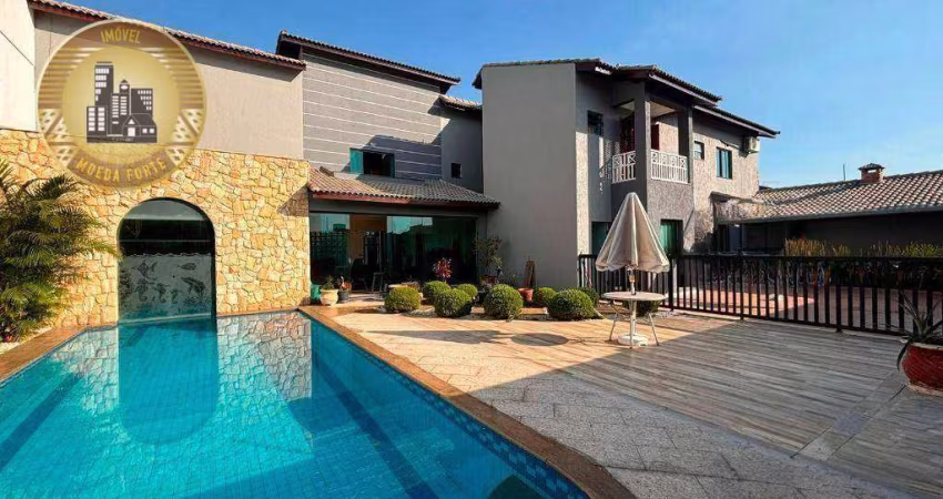 Sobrado com 4 dormitórios, 464 m² - venda por R$ 3.000.000,00 ou aluguel por R$ 15.600,00/mês - Parque dos Pássaros - São Bernardo do Campo/SP