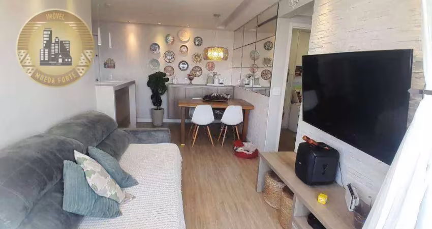 Apartamento com 2 dormitórios à venda, 54 m² por r$ 410.000,00 - centro - são bernardo do campo/sp