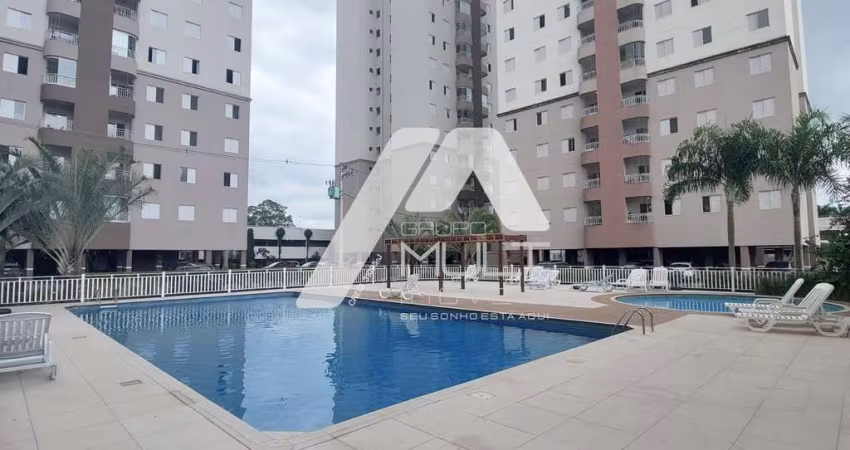 Apartamento 3 dormitórios, sendo uma suíte com 80 m2 LOCAÇÃO, Jardim California, JACAREI - SP.