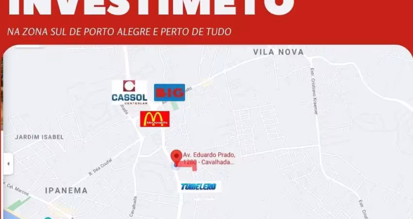 Terreno à venda na Avenida Eduardo Prado, Cavalhada, Porto Alegre