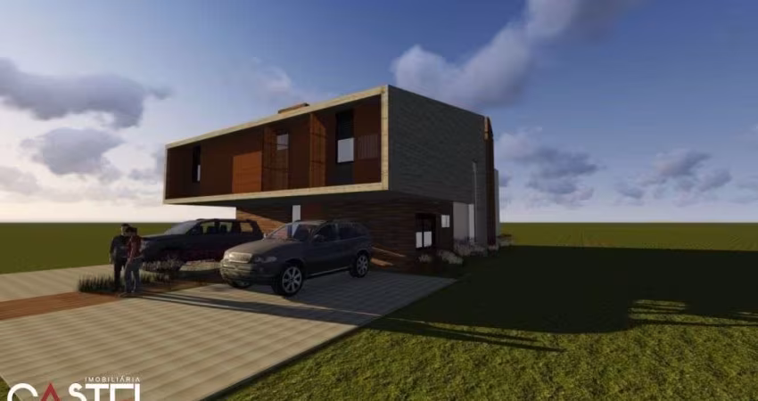 Casa Condominio para Venda - 285m², 4 dormitórios, sendo 4 suites, 4 vagas - Cen