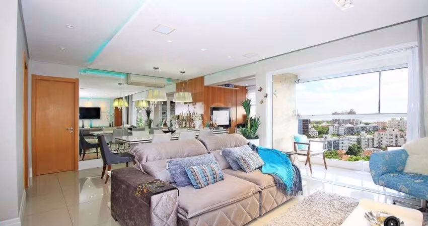 Apartamento para Venda - 120m², 3 dormitórios, sendo 3 suites, 2 vagas - Menino