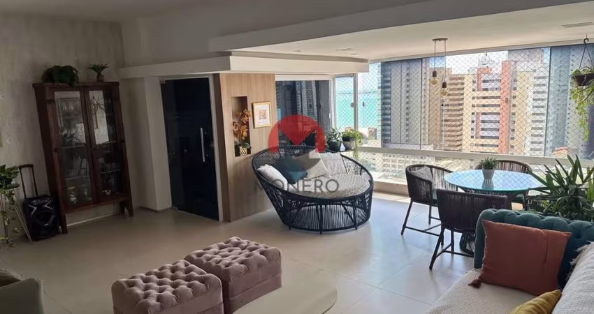 AP de 180m² com 03 SUÍTES com VISTA MAR INCRÍVEL | Praia de Iracema, Fortaleza-CE