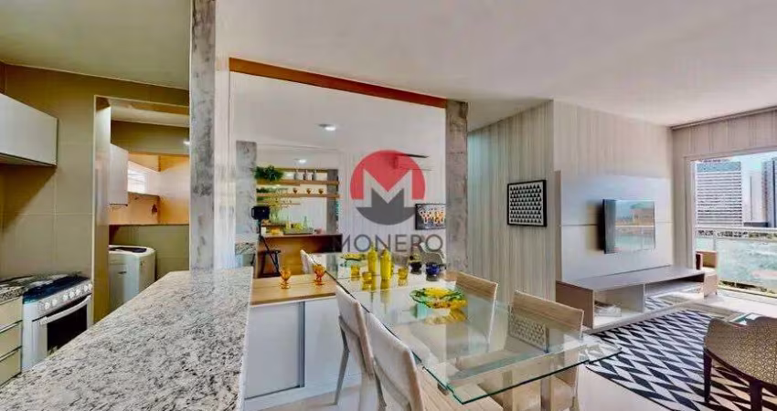 Apartamento no GREEN GARDEN próximo ao SHOPPING RIOMAR FORTALEZA com 03 QUARTOS | Papicu, Fortaleza-CE
