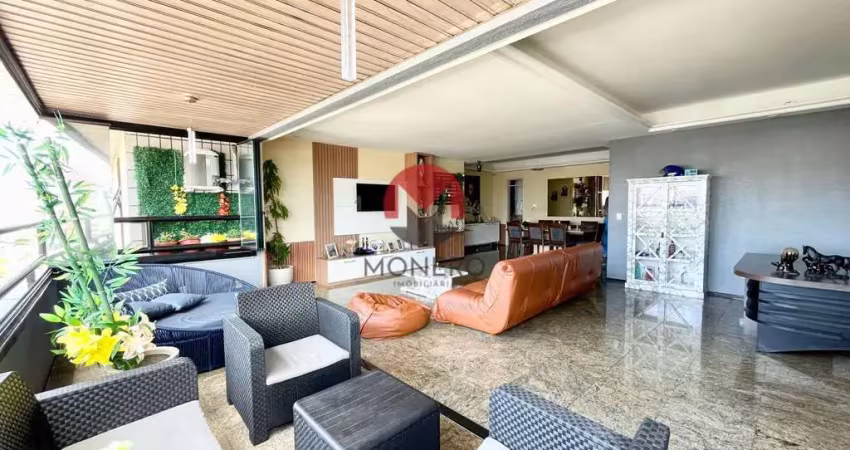 Apartamento com VISTA PANORÂMICA da CIDADE e com VISTA MAR com 251m² próximo ao BOTECO DO IMPRENSA | Dionísio Torres, Fortaleza-CE
