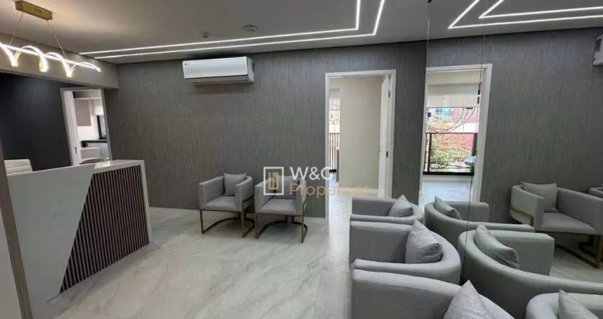 Conjunto para alugar, 110 m² por r$ 19.800,00/mês - itaim bibi - são paulo/sp
