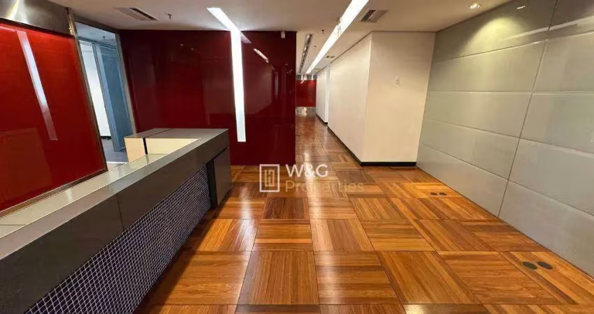 Andar corporativo para alugar, 510 m² por r$ 94.750,00/mês - itaim bibi - são paulo/sp