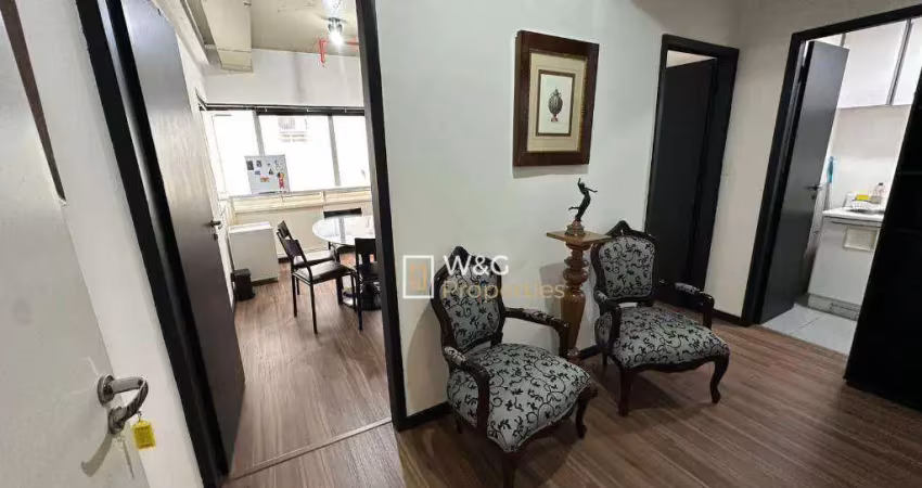 Conjunto para alugar, 30 m² por r$ 3.250,00/mês - itaim bibi - são paulo/sp