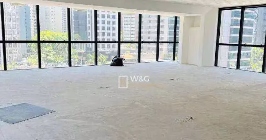 Andar corporativo para alugar, 184 m² por r$ 16.394,66/mês - itaim bibi - são paulo/sp